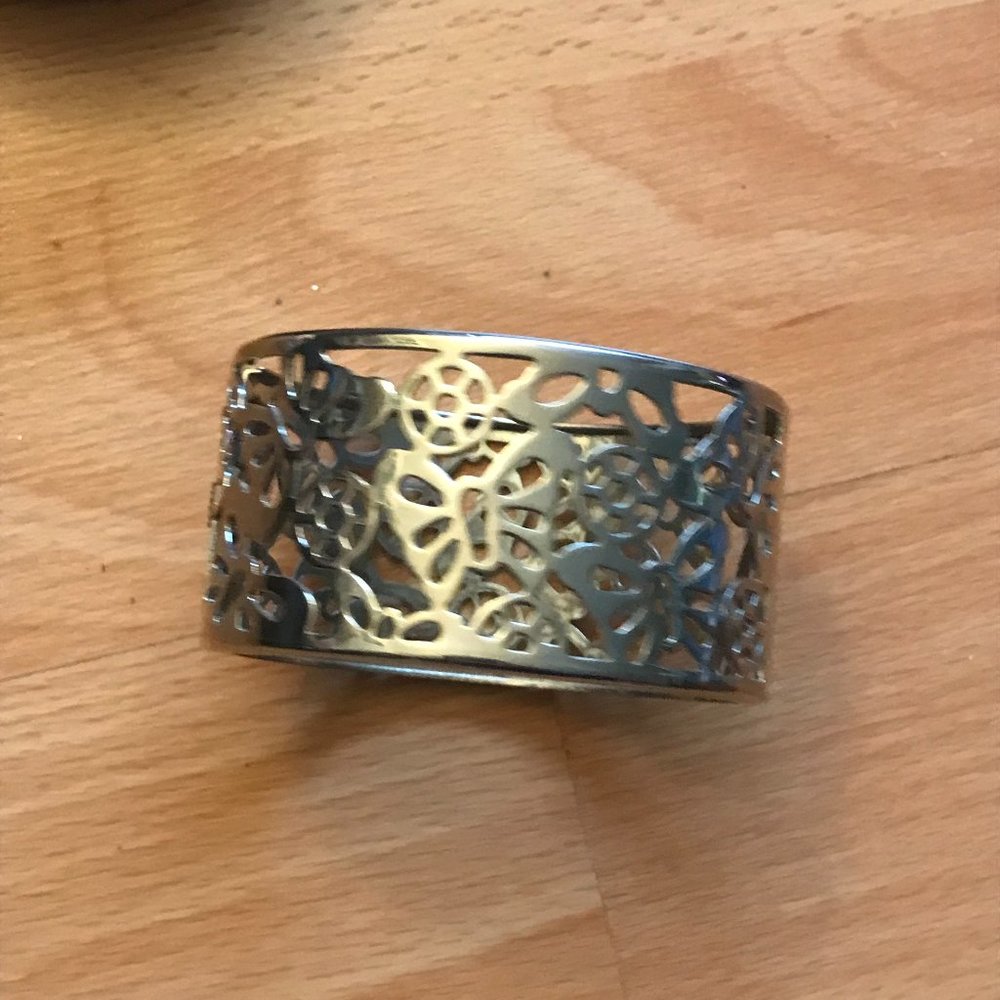 Silver Butterfly Design Bracelet